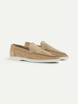 Old Money Suede Penny Loafers